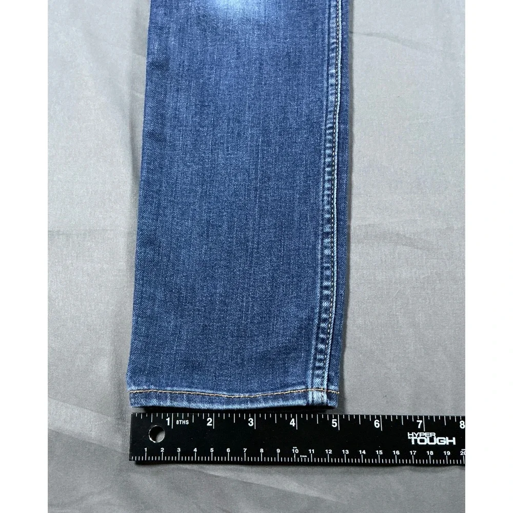 Abercrombie Kids Slim Fit Distressed Blue Jeans‎ Size 11/12 Adjustable Waist